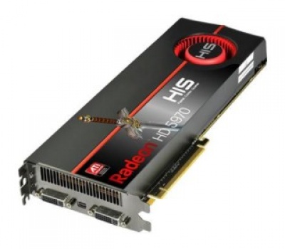 Imagine Placa video HIS ATI Radeon HD 5970 PCI-E 2GB H597F2GDG